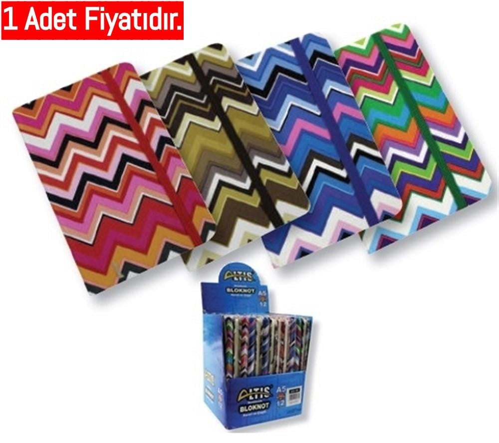 Altis A5 Bloknot Çizgili&Kareli 4 Farklı Renk&Desen A5-58 (1 Adet)Altis A5 Bloknot Çizgili&Kareli 4 Farklı Renk&Desen A5-58 - Kirtasiyem.netBloknotlar