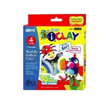 Amos Oyun Hamuru 141 Gr 4 Ad 8 Gr 5 RenkOyun Hamurları