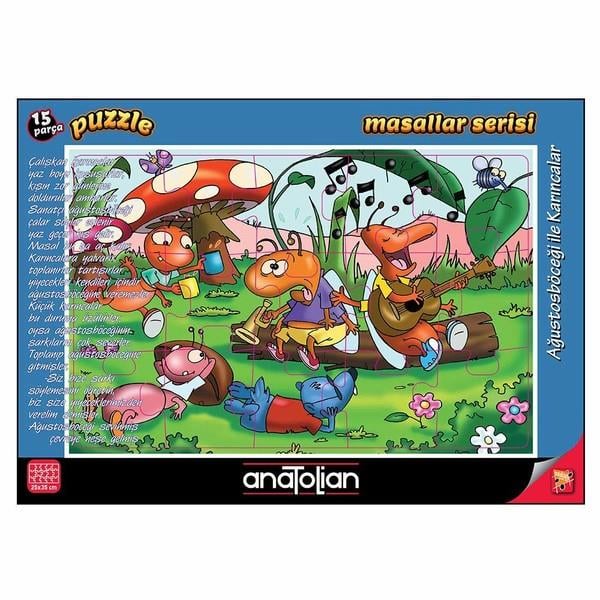 Anatolian Ağustos Böceği İle Karıncalar 15 7452Anatolian Ağustos Böceği İle Karıncalar 15 7452 - Kirtasiyem.netYapbozlar