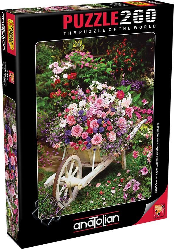 Anatolian Puzzle Bahçe Çiçekleri 260 Parça 3311Anatolian Puzzle Bahçe Çiçekleri 260 Parça 3311 - Kirtasiyem.netYapbozlar