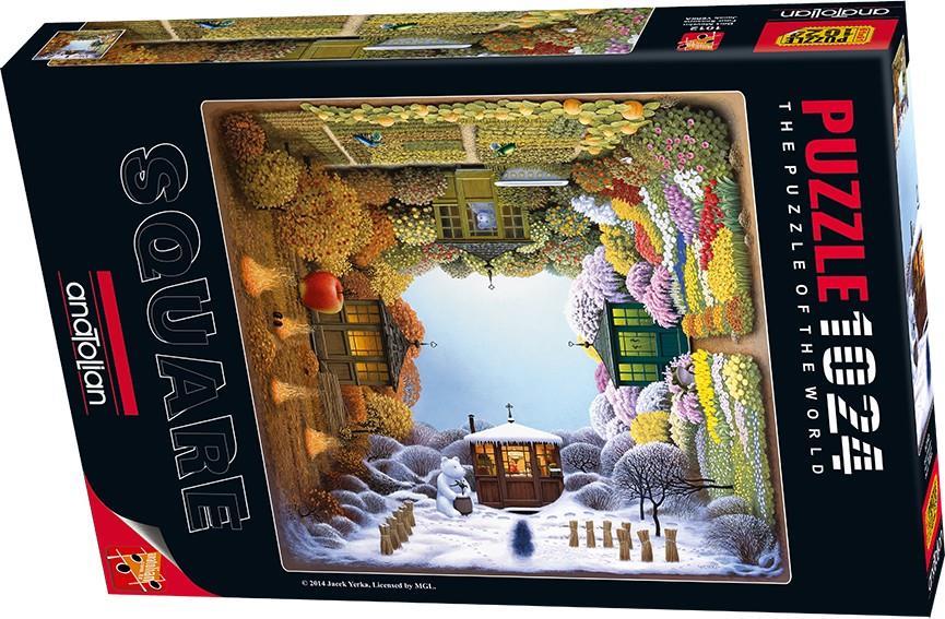 Anatolian Puzzle Dört Mevsim 1000 Parça 1012Anatolian Puzzle Dört Mevsim 1000 Parça 1012 - Kirtasiyem.netYapbozlar