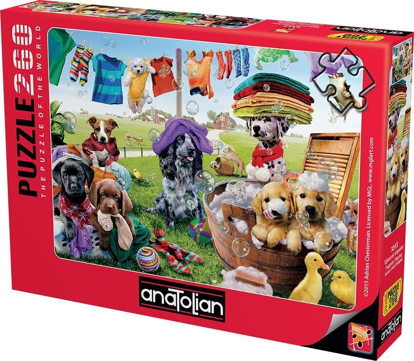 Anatolian Puzzle Eğlenceli Köpekler 260 Parça 3313Anatolian Puzzle Eğlenceli Köpekler 260 Parça 3313 - Kirtasiyem.netYapbozlar