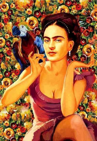 Anatolian Puzzle Frida Kahlo 1000 Parça 1071Anatolian Puzzle Frida Kahlo 1000 Parça 1071 - Kirtasiyem.netYapbozlar
