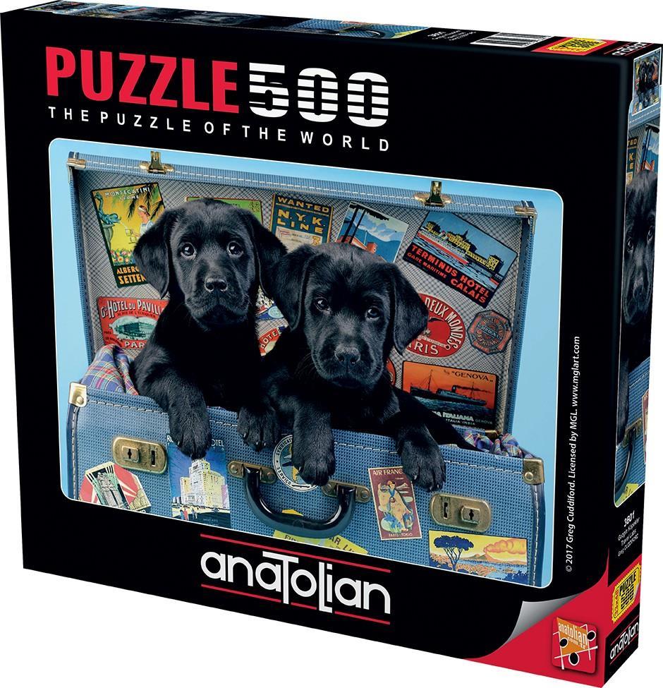 Anatolian Puzzle Gezgin Köpekler 500 Parça 3601Anatolian Puzzle Gezgin Köpekler 500 Parça 3601 - Kirtasiyem.netYapbozlar