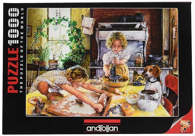 Anatolian Puzzle Kurabiye Yapıyoruz 1000 ParçaAnatolian Puzzle Kurabiye Yapıyoruz 1000 Parça - Kirtasiyem.netYapbozlar