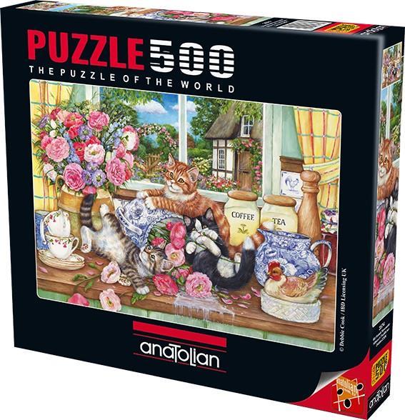 Anatolian Puzzle Mutfaktaki Yaramazlar / Kittens İn The Kitchen 260 Parça 3574Anatolian Puzzle Mutfaktaki Yaramazlar / Kittens İn The Kitchen 260 Parça 3574 - Kirtasiyem.netYapbozlar