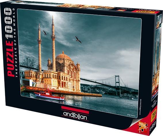 Anatolian Puzzle Ortaköy Camii Nostalji 1000 Parça 3171Anatolian Puzzle Ortaköy Camii Nostalji 1000 Parça 3171 - Kirtasiyem.netYapbozlar