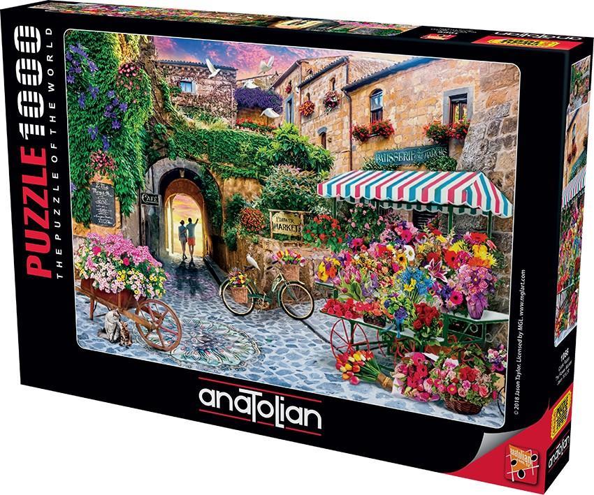 Anatolian Puzzle Paris Çiçek Pazarı 1000 ParçaAnatolian Puzzle Paris Çiçek Pazarı 1000 Parça - Kirtasiyem.netYapbozlar