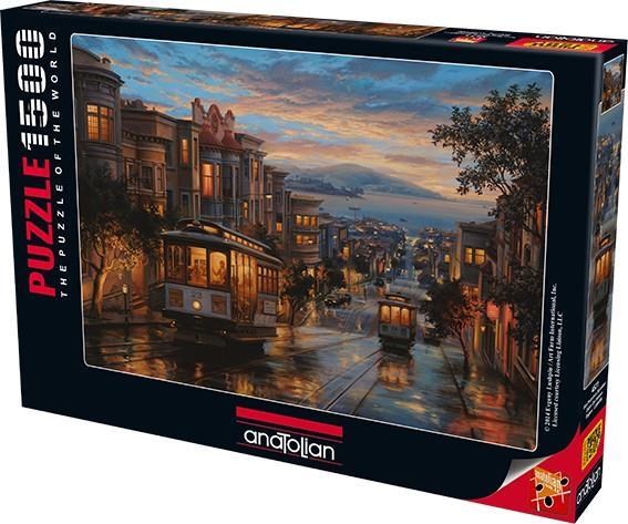 Anatolian Puzzle San Francisco Sokakları / Cable Car Heaven 1500 Parça 4531Anatolian Puzzle San Francisco Sokakları / Cable Car Heaven 1500 Parça 4531 - Kirtasiyem.netYapbozlar