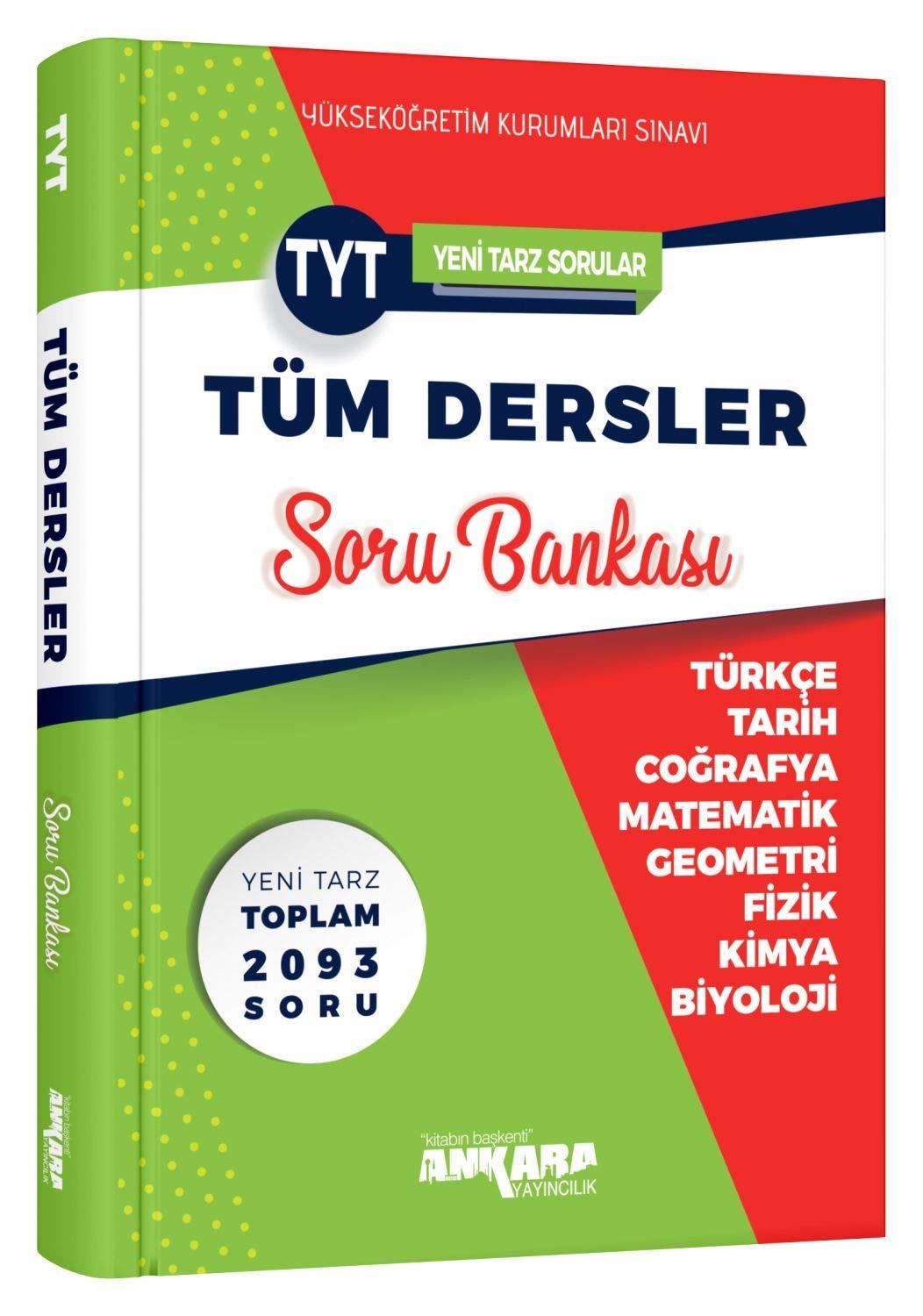 Ankara Yay Tyt Tüm Dersler Soru BankasıAnkara Yay Tyt Tüm Dersler Soru Bankası - Kirtasiyem.netTYT