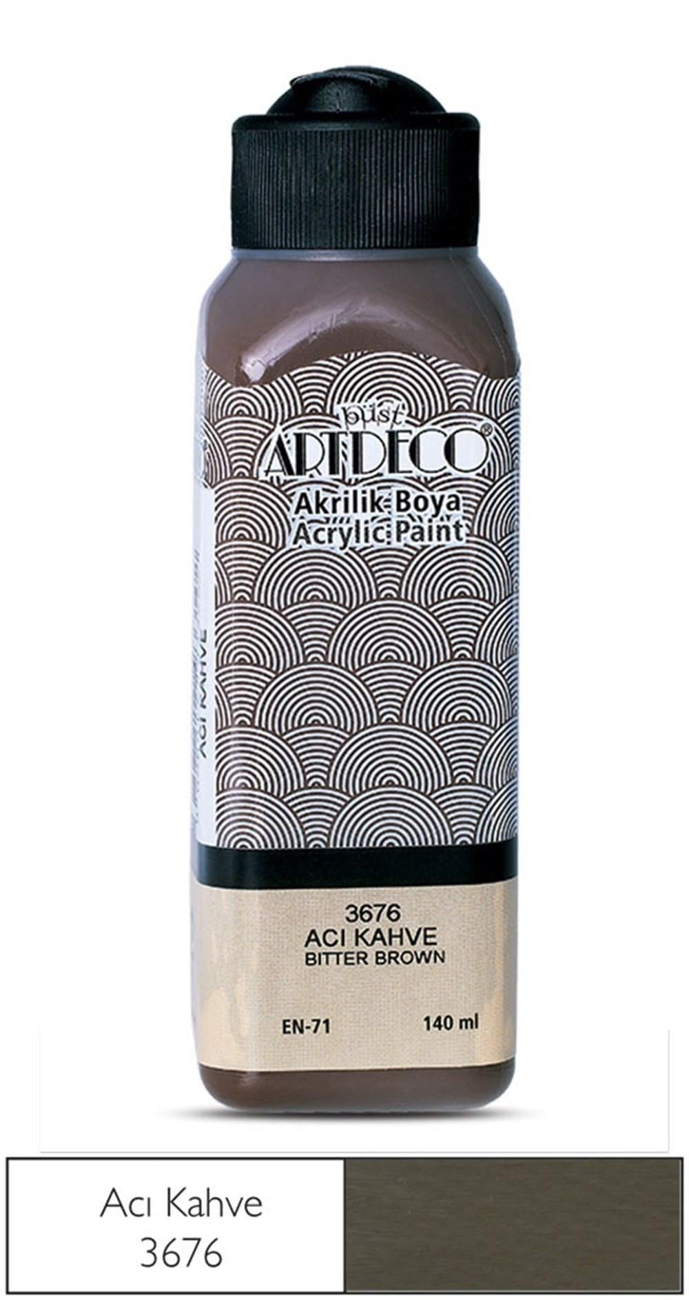Artdeco Akrilik Boya 140 Ml Acı Kahve 3676Artdeco Akrilik Boya 140 Ml Acı Kahve 3676 - Kırtasiyem.netAkrilik Boyalar	