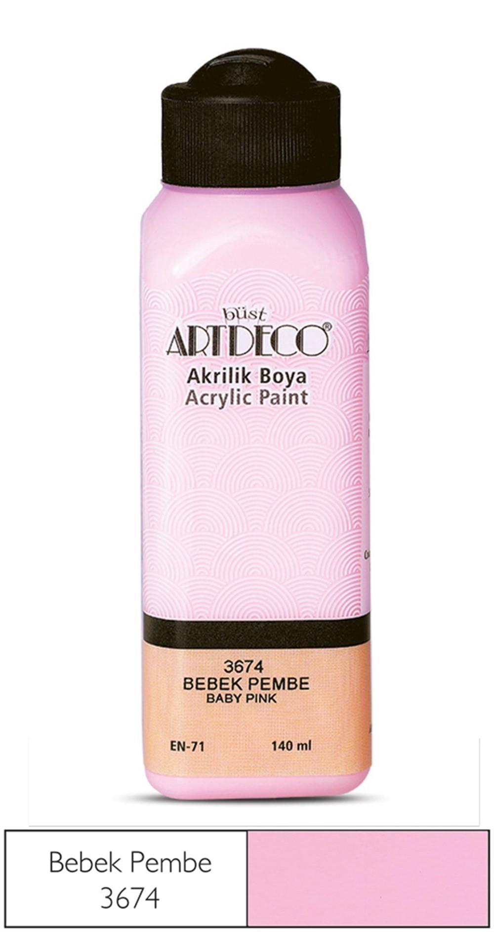 Artdeco Akrilik Boya 140 Ml Bebek Pembe 3674Artdeco Akrilik Boya 140 Ml Bebek Pembe 3674 - Kırtasiyem.netAkrilik Boyalar	