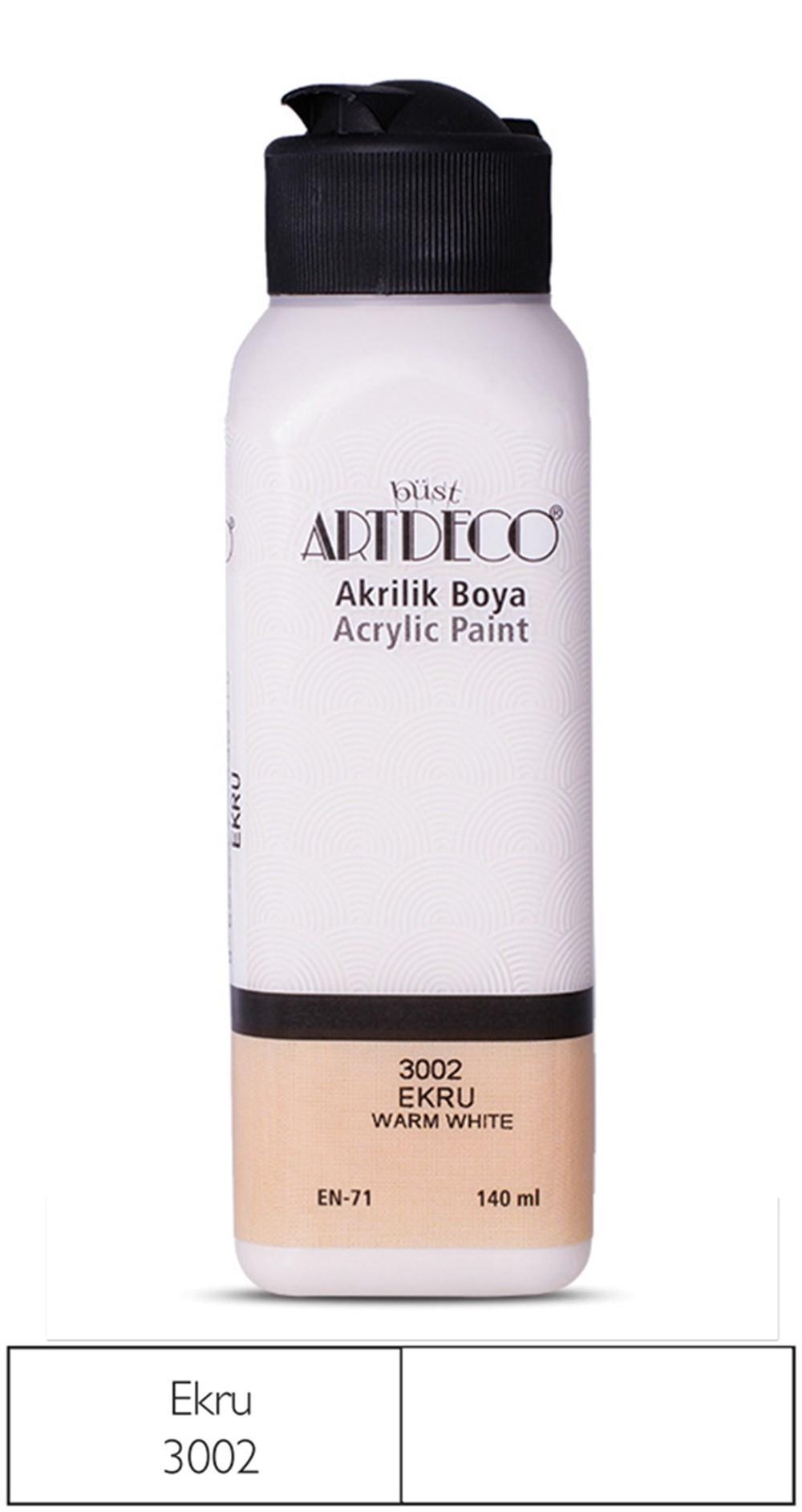 Artdeco Akrilik Boya 140 Ml Ekru 3002Artdeco Akrilik Boya 140 Ml Ekru 3002 - Kırtasiyem.netAkrilik Boyalar	