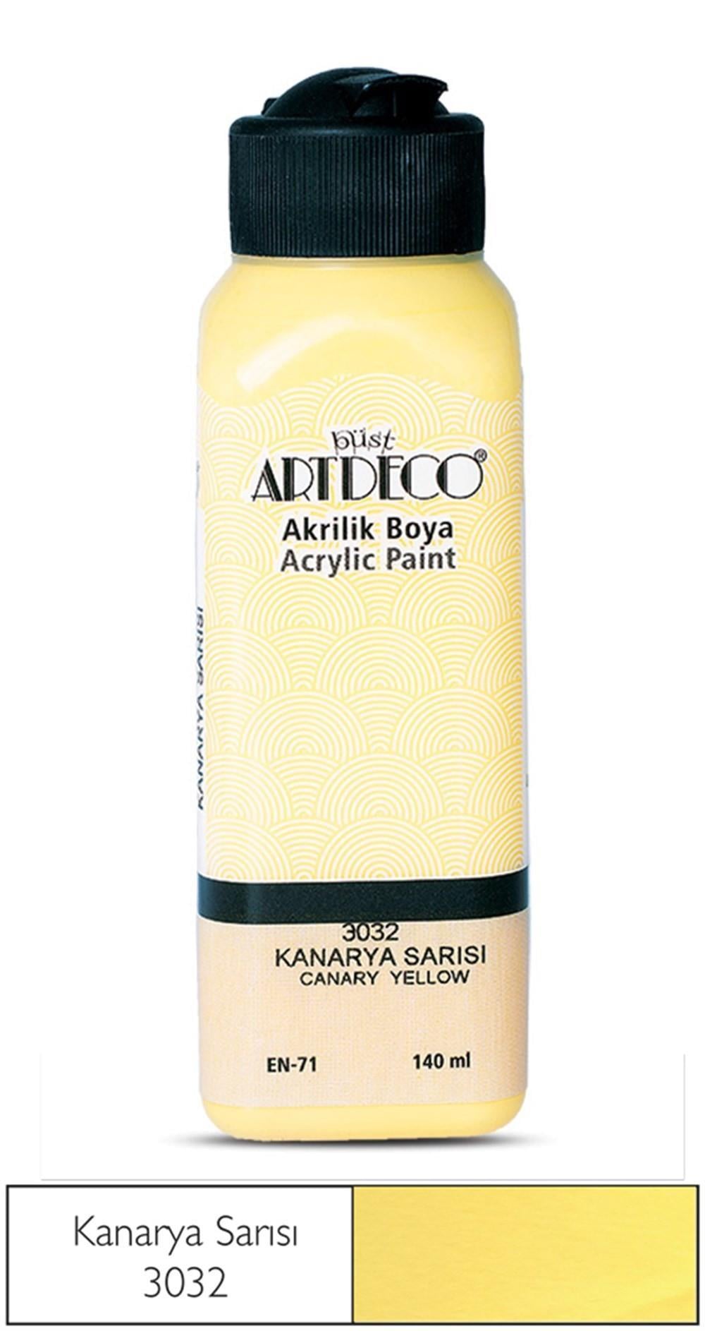 Artdeco Akrilik Boya 140 Ml Kanarya Sarısı 3032Artdeco Akrilik Boya 140 Ml Kanarya Sarısı 3032 - Kırtasiyem.netAkrilik Boyalar	