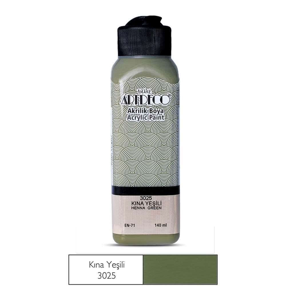 Artdeco Akrilik Boya 140 Ml Kına Yeşili 3025Artdeco Akrilik Boya 140 Ml Kına Yeşili 3025 - Kırtasiyem.netAkrilik Boyalar	