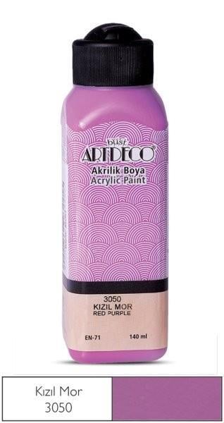 Artdeco Akrilik Boya 140 Ml Kızıl Mor 3050Artdeco Akrilik Boya 140 Ml Kızıl Mor 3050 - Kırtasiyem.netAkrilik Boyalar	