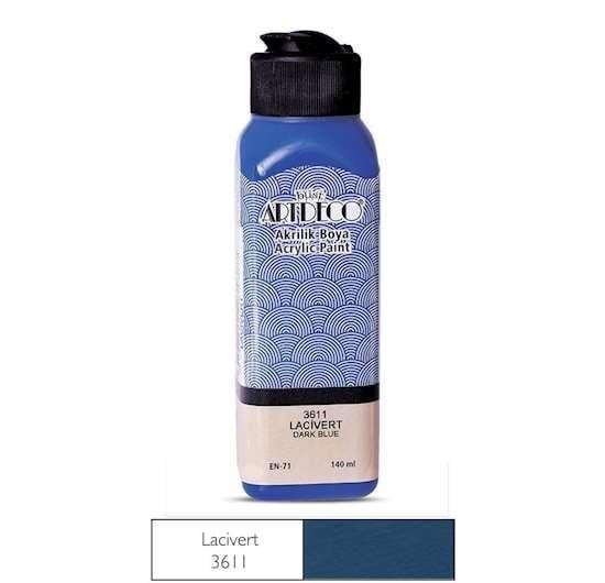 Artdeco Akrilik Boya 140 Ml Lacivert 3611Artdeco Akrilik Boya 140 Ml Lacivert 3611 - Kırtasiyem.netAkrilik Boyalar	