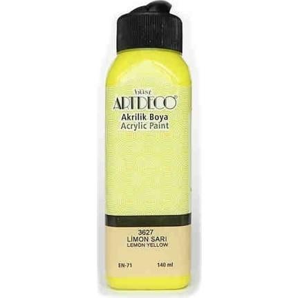 Artdeco Akrilik Boya 140 Ml Limon Sarı 3627Artdeco Akrilik Boya 140 Ml Limon Sarı 3627 - Kırtasiyem.netAkrilik Boyalar	