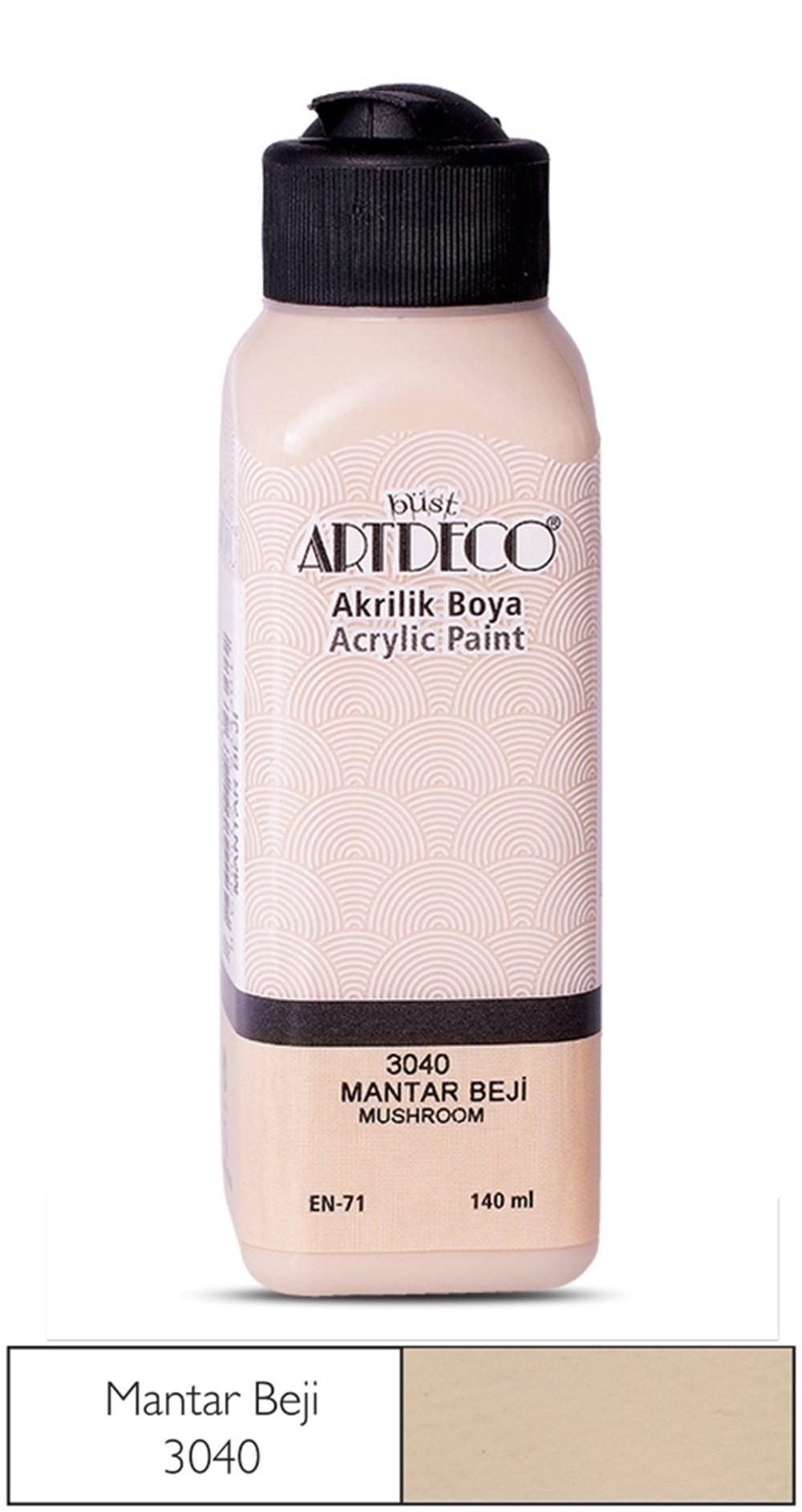 Artdeco Akrilik Boya 140 Ml Mantar Beji 3040Artdeco Akrilik Boya 140 Ml Mantar Beji 3040 - Kırtasiyem.netAkrilik Boyalar	