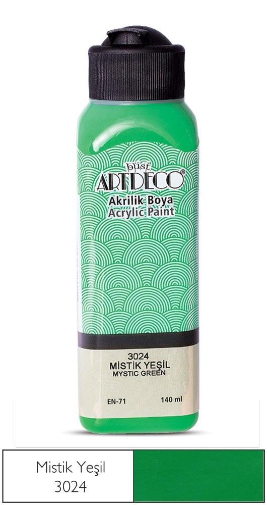 Artdeco Akrilik Boya 140 Ml Mistik Yeşil 3024Artdeco Akrilik Boya 140 Ml Mistik Yeşil 3024 - Kırtasiyem.netAkrilik Boyalar	
