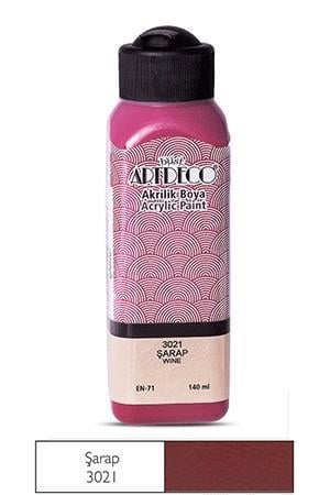 Artdeco Akrilik Boya 140 ml Şarap 3021Artdeco Akrilik Boya 140 ml Şarap 3021 - Kırtasiyem.netAkrilik Boyalar	