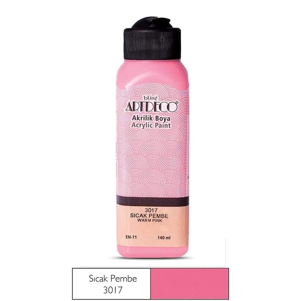 Artdeco Akrilik Boya 140 Ml Sıcak Pembe 3017Artdeco Akrilik Boya 140 Ml Sıcak Pembe 3017 - Kırtasiyem.netAkrilik Boyalar	