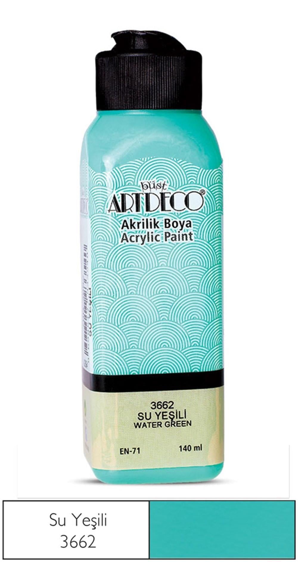 Artdeco Akrilik Boya 140 Ml Su Yeşili 3662Artdeco Akrilik Boya 140 Ml Su Yeşili 3662 - Kırtasiyem.netAkrilik Boyalar	