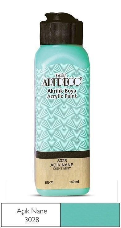 Artdeco Akrilik Boya 140Ml Açık Nane 3028Artdeco Akrilik Boya 140Ml Açık Nane 3028 - Kırtasiyem.netAkrilik Boyalar	