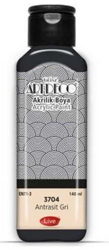 Artdeco Akrilik Boya 140Ml Antrasit Gri 3704Artdeco Akrilik Boya 140ml Antrasit Gri 3704 - Kirtasiyem.netAkrilik Boyalar	