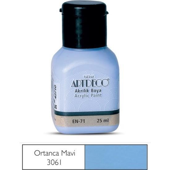 Artdeco Akrilik Boya 25 Ml Ortanca Mavi 3061Artdeco Akrilik Boya 25 Ml Ortanca Mavi 3061 - Kırtasiyem.netAkrilik Boyalar	