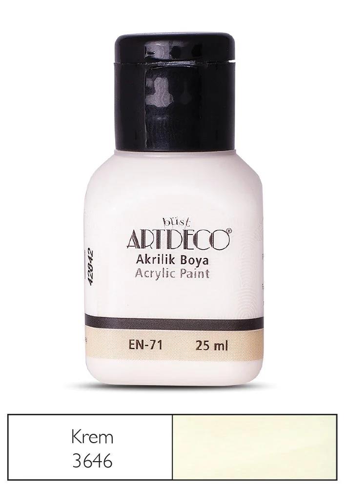 Artdeco Akrilik Boya 25ml Krem 3646Artdeco Akrilik Boya 25ml Krem 3646 - Kirtasiyem.netAkrilik Boyalar	