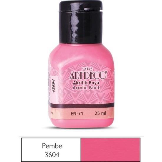 Artdeco Akrilik Boya 25Ml Pembe 3604Artdeco Akrilik Boya 25Ml Pembe 3604 - Kırtasiyem.netAkrilik Boyalar	