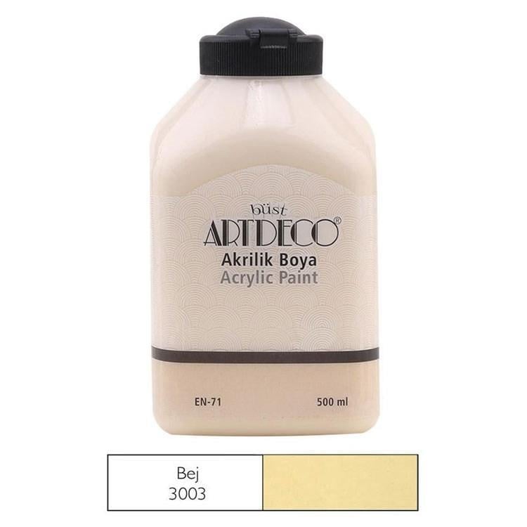 Artdeco Akrilik Boya 500Ml Bej 3003Artdeco Akrilik Boya 500Ml Bej 3003 - Kırtasiyem.netAkrilik Boyalar	