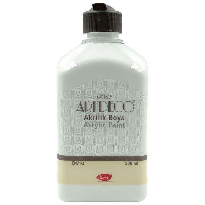 Artdeco Akrilik Boya 500Ml Beyaz Bulut 3624Artdeco Akrilik Boya 500Ml Beyaz Bulut 3624 - Kırtasiyem.netAkrilik Boyalar	
