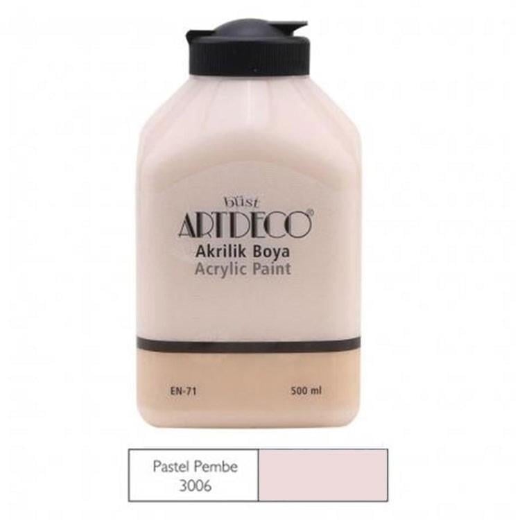 Artdeco Akrilik Boya 500Ml Pastel Pembe 3006Artdeco Akrilik Boya 500Ml Pastel Pembe 3006 - Kırtasiyem.netAkrilik Boyalar	