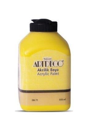 Artdeco Akrilik Boya 500Ml Sarı 3601Artdeco Akrilik Boya 500Ml Sarı 3601 - Kırtasiyem.netAkrilik Boyalar	