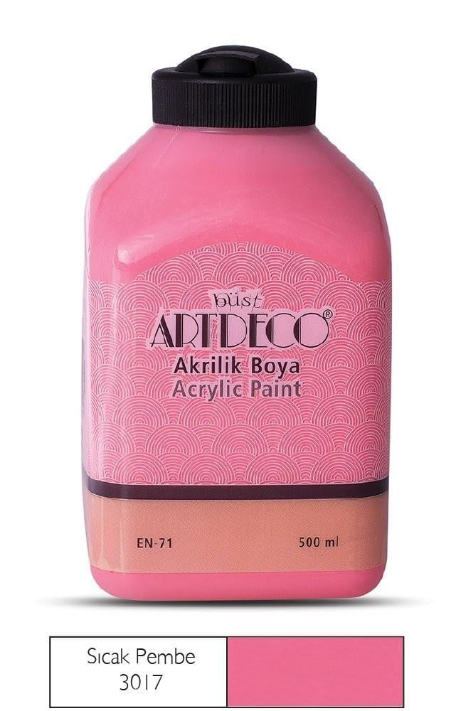 Artdeco Akrilik Boya 500ml Sıcak Pembe 3017Artdeco Akrilik Boya 500ml Sıcak Pembe 3017 - Kırtasiyem.netAkrilik Boyalar	