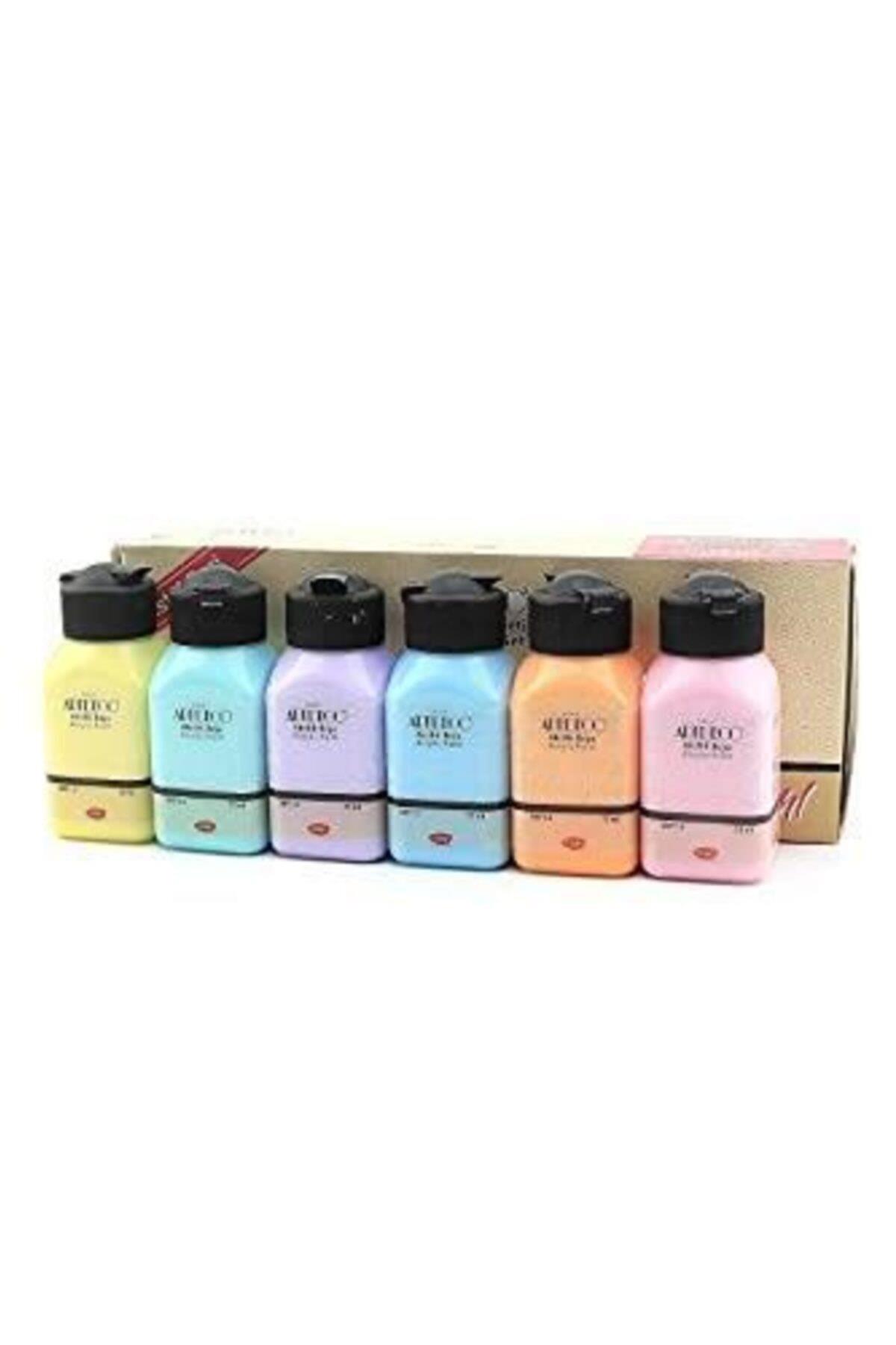 Artdeco Akrilik Boya 6x75ml Set - Pastel Renkler Artdeco Akrilik Boya 6x75ml Set - Pastel Renkler  - Kırtasiyem.netAkrilik Boyalar	
