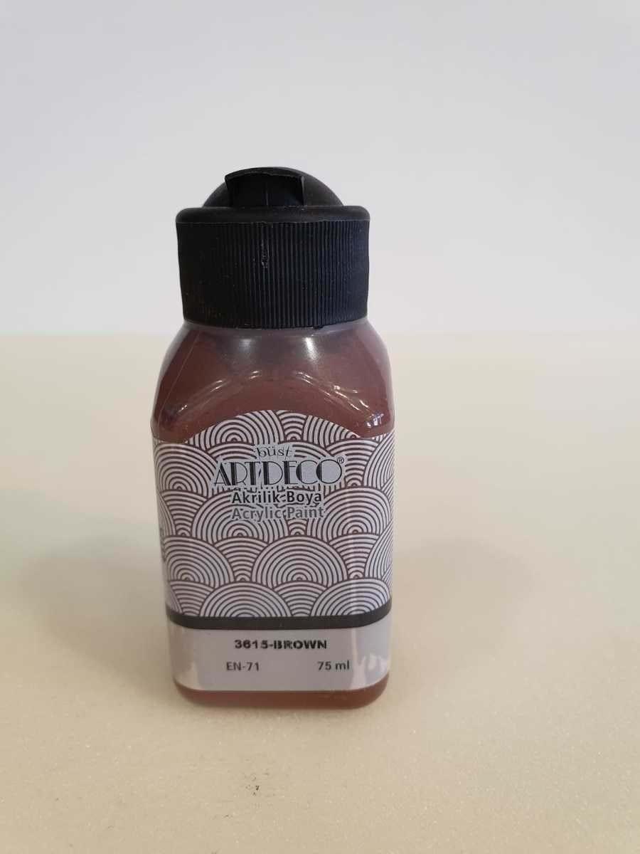 Artdeco Akrilik Boya 75ml Kahverengi 3615Artdeco Akrilik Boya 75ml Kahverengi 3615 - Kirtasiyem.netAkrilik Boyalar	