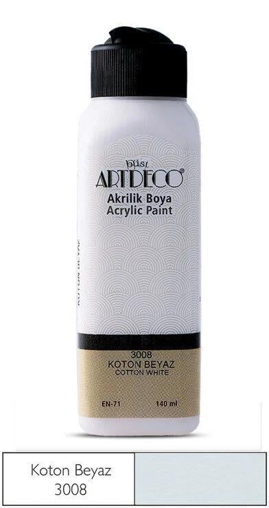Artdeco Akrilik Boya 75ml Koton Beyaz 3008Artdeco Akrilik Boya 75ml Koton Beyaz 3008 - Kirtasiyem.netAkrilik Boyalar	