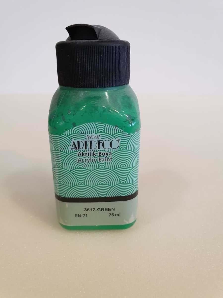 Artdeco Akrilik Boya 75ml Yeşil 3612Artdeco Akrilik Boya 75ml Yeşil 3612 - Kirtasiyem.netAkrilik Boyalar	
