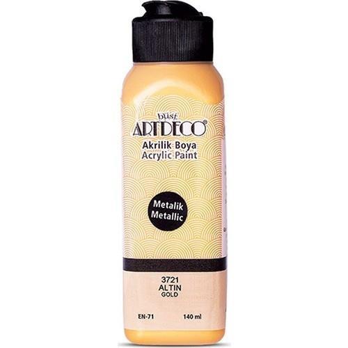 Artdeco Akrilik Boya Metalik 140 Ml Altın 3721Artdeco Akrilik Boya Metalik 140 Ml Altın 3721 - Kırtasiyem.netAkrilik Boyalar	