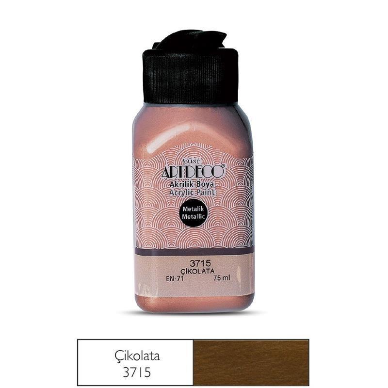 Artdeco Akrilik Boya Metalik 75 Ml Ç.Kahve 3715Artdeco Akrilik Boya Metalik 75 Ml Ç.Kahve 3715 - Kırtasiyem.netAkrilik Boyalar	