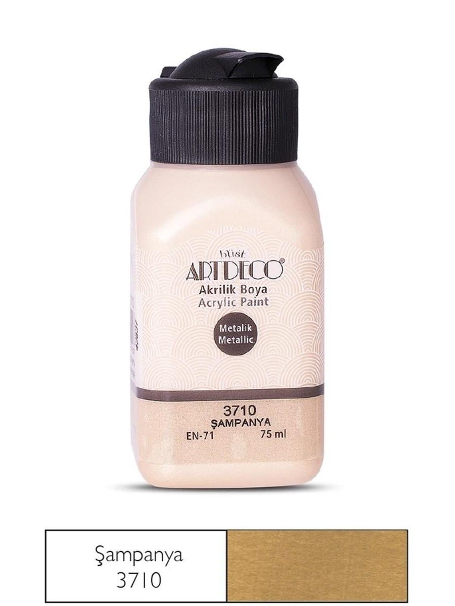 Artdeco Akrilik Boya Metalik 75 Ml Şampanya 3710Artdeco Akrilik Boya Metalik 75 Ml Şampanya 3710 - Kırtasiyem.netAkrilik Boyalar	