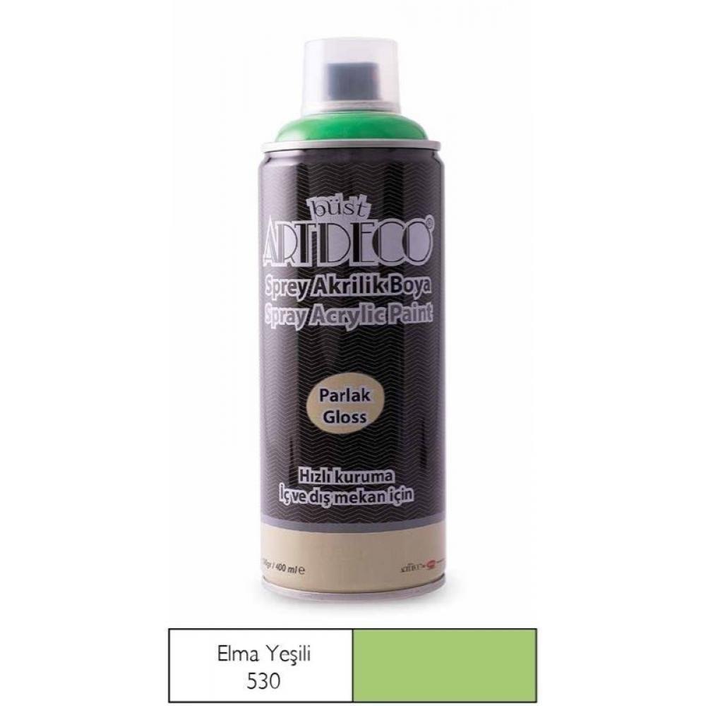 Artdeco Akrilik Sprey Boya 400 Ml Elma Yeşil 530Artdeco Akrilik Sprey Boya 400 Ml Elma Yeşil 530 - Kırtasiyem.netAkrilik Boyalar	