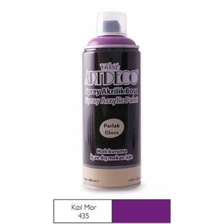 Artdeco Akrilik Sprey Boya 400 Ml Kızıl Mor 435Artdeco Akrilik Sprey Boya 400 Ml Kızıl Mor 435 - Kırtasiyem.netAkrilik Boyalar	