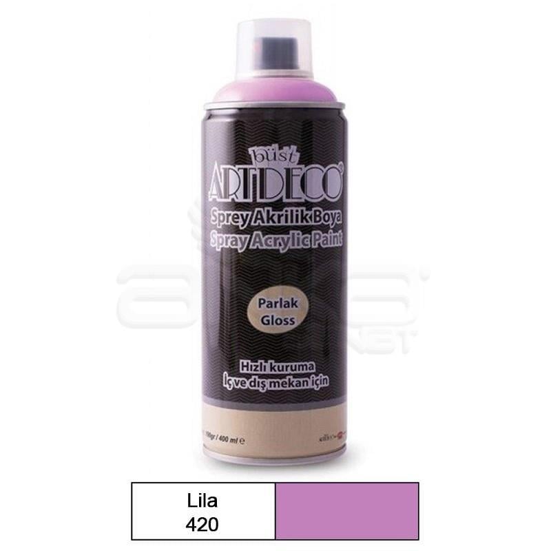 Artdeco Akrilik Sprey Boya 400 Ml Lila 420Artdeco Akrilik Sprey Boya 400 Ml Lila 420 - Kırtasiyem.netAkrilik Boyalar	