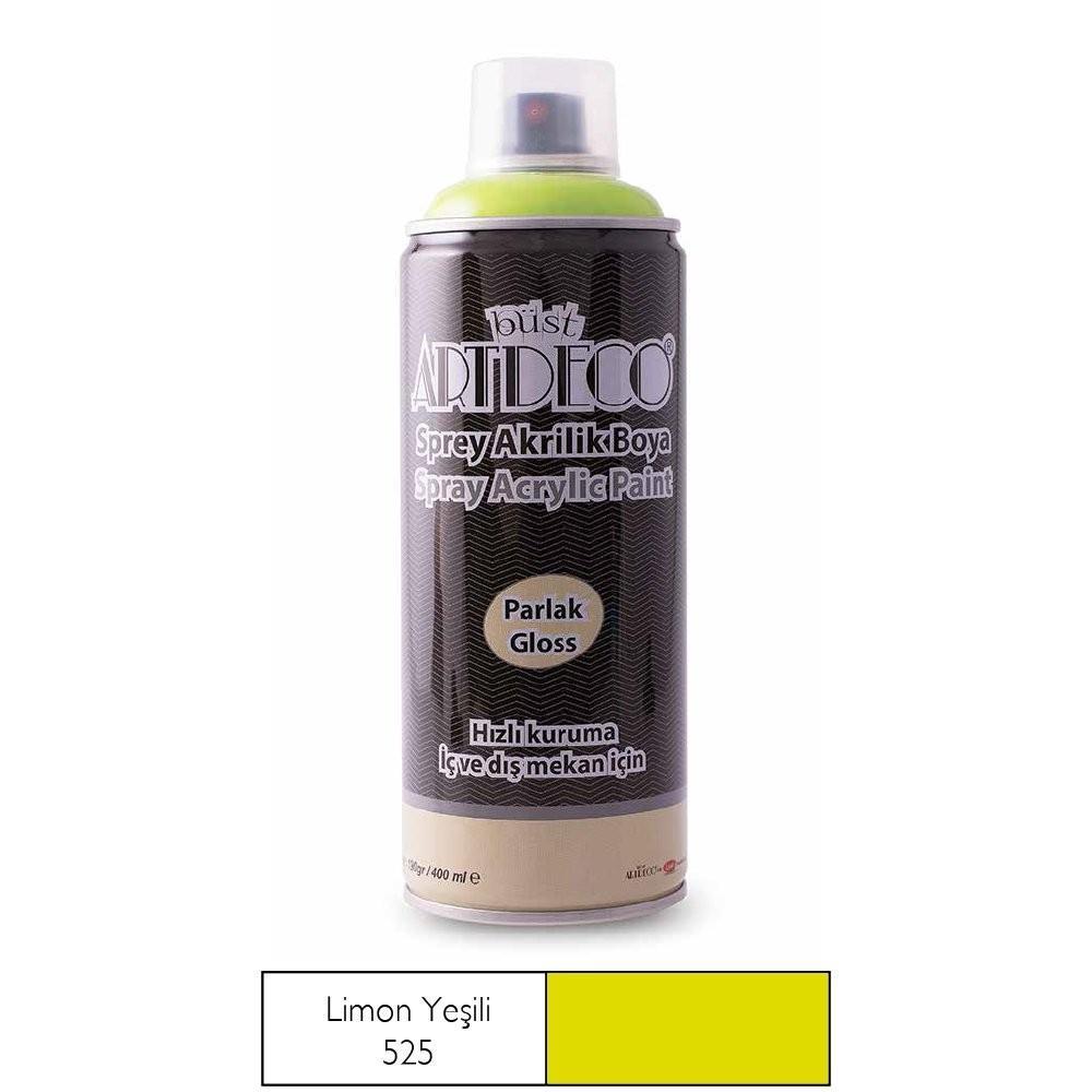 Artdeco Akrilik Sprey Boya 400 Ml Limon Yeşili 525Artdeco Akrilik Sprey Boya 400 Ml Limon Yeşili 525 - Kırtasiyem.netSprey Boyalar