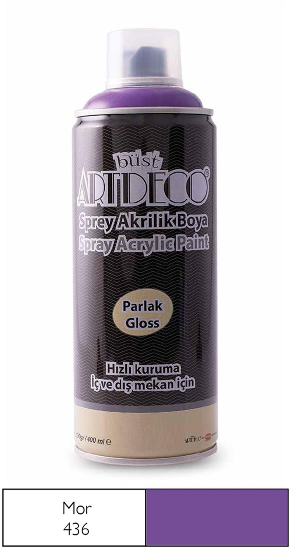 Artdeco Akrilik Sprey Boya 400 Ml Mor 436Artdeco Akrilik Sprey Boya 400 Ml Mor 436 - Kırtasiyem.netAkrilik Boyalar	