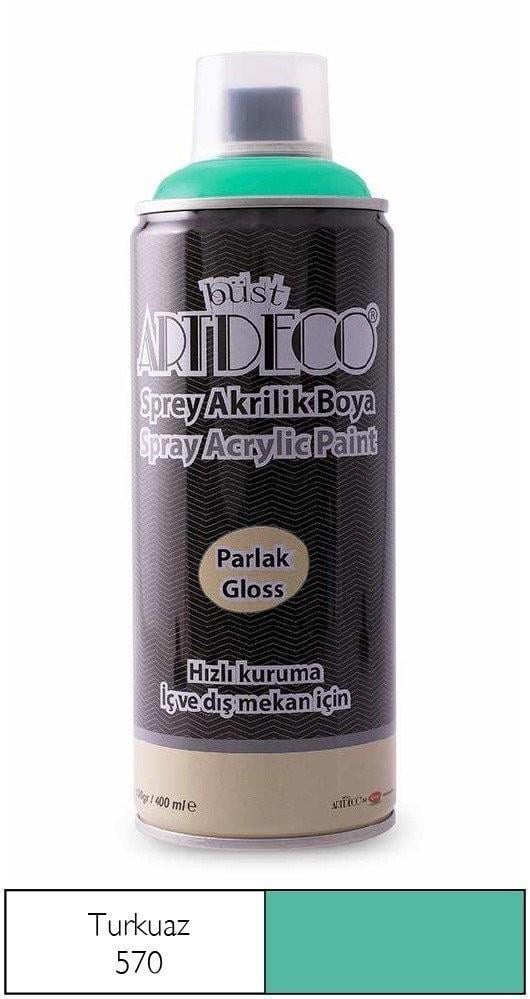 Artdeco Akrilik Sprey Boya 400 Ml Turkuaz 570Artdeco Akrilik Sprey Boya 400 Ml Turkuaz 570 - Kırtasiyem.netAkrilik Boyalar	